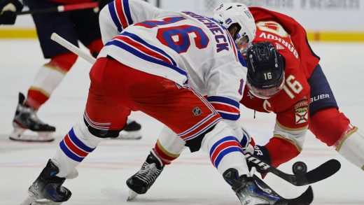 Predictions for Game 5 score and odds between Rangers and Panthers in 2024 NHL Eastern Conference Final from reliable model