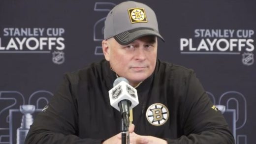 Boston Bruins terminate head coach Jim Montgomery due to team's disappointing performance at the start of the season